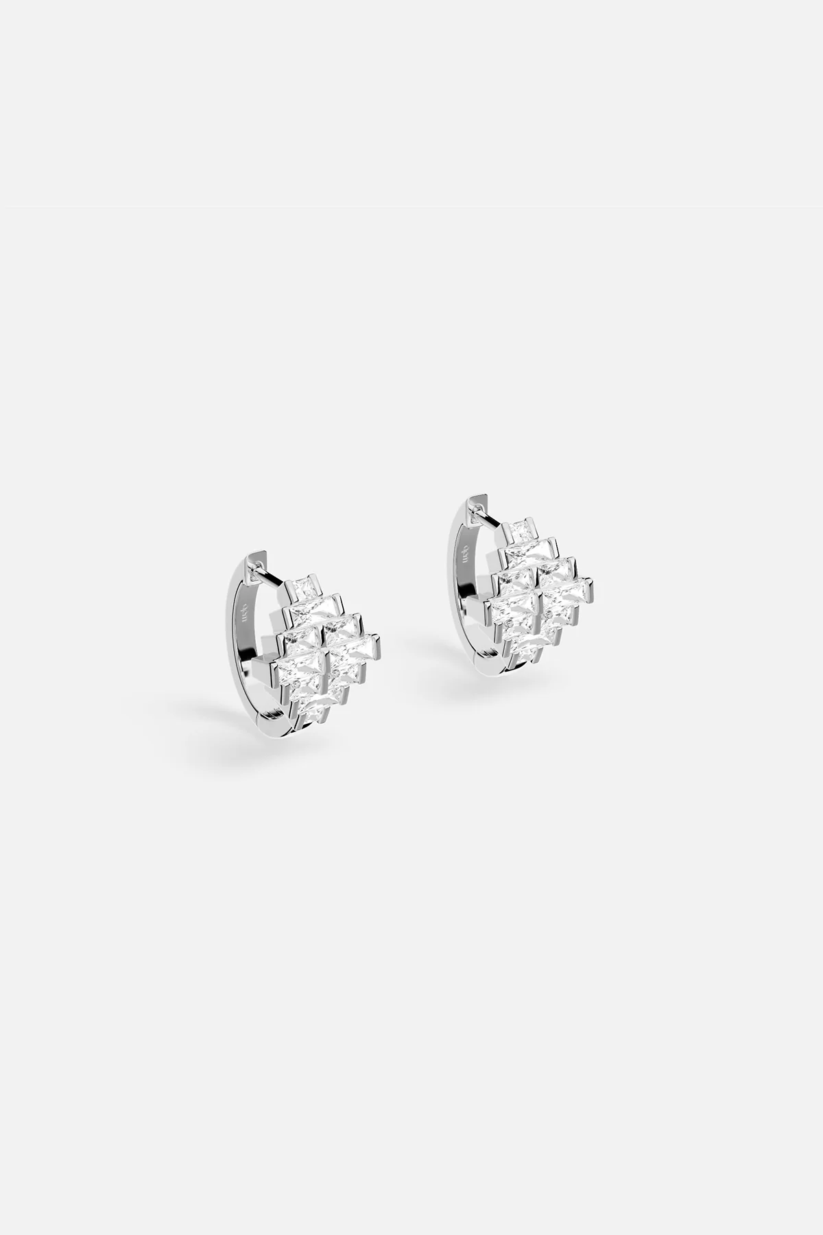 Art Deco Hoop Earrings - Image 4