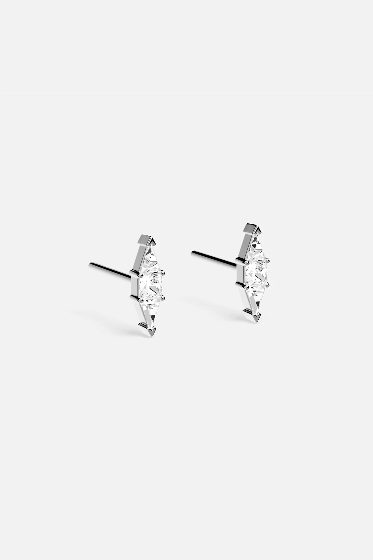 Art Deco Stud Earrings - Image 3