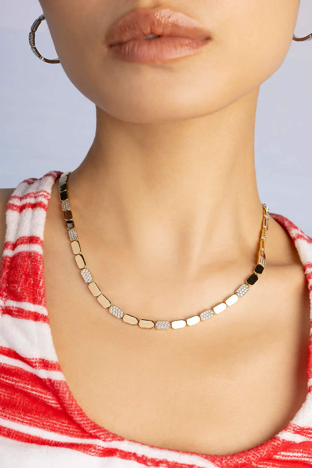 Dainty Gold Adjustable Necklace - Image 2