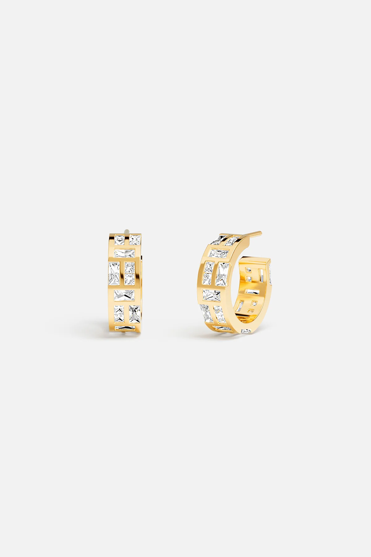 Ice Hoop Earrings