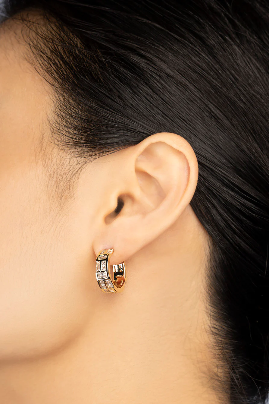 Ice Hoop Earrings - Image 2