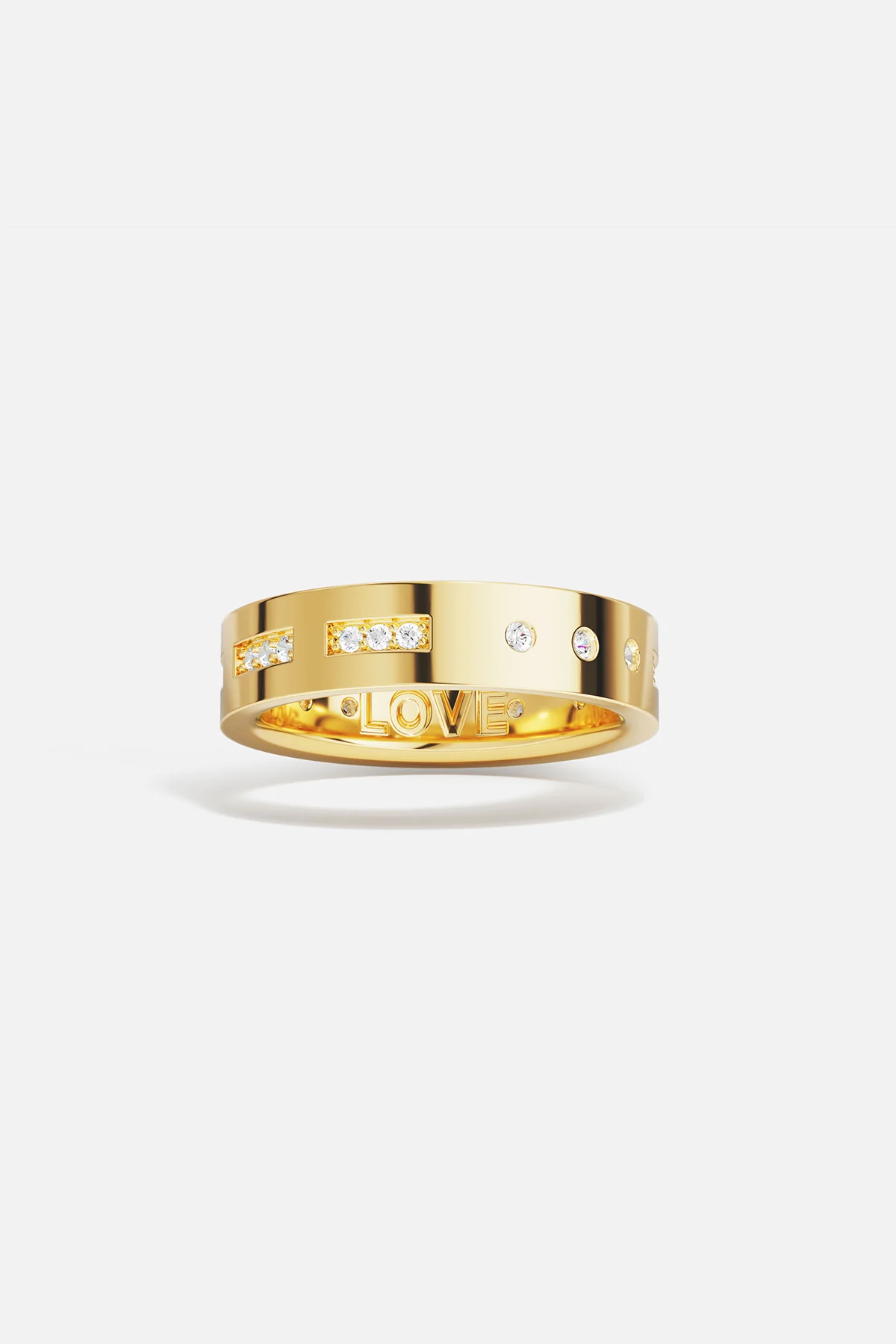 LOVE Morse Code Ring