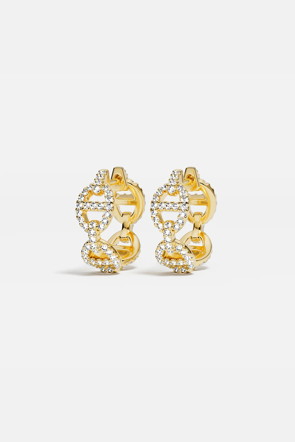 Maille Marine Hoop Earrings