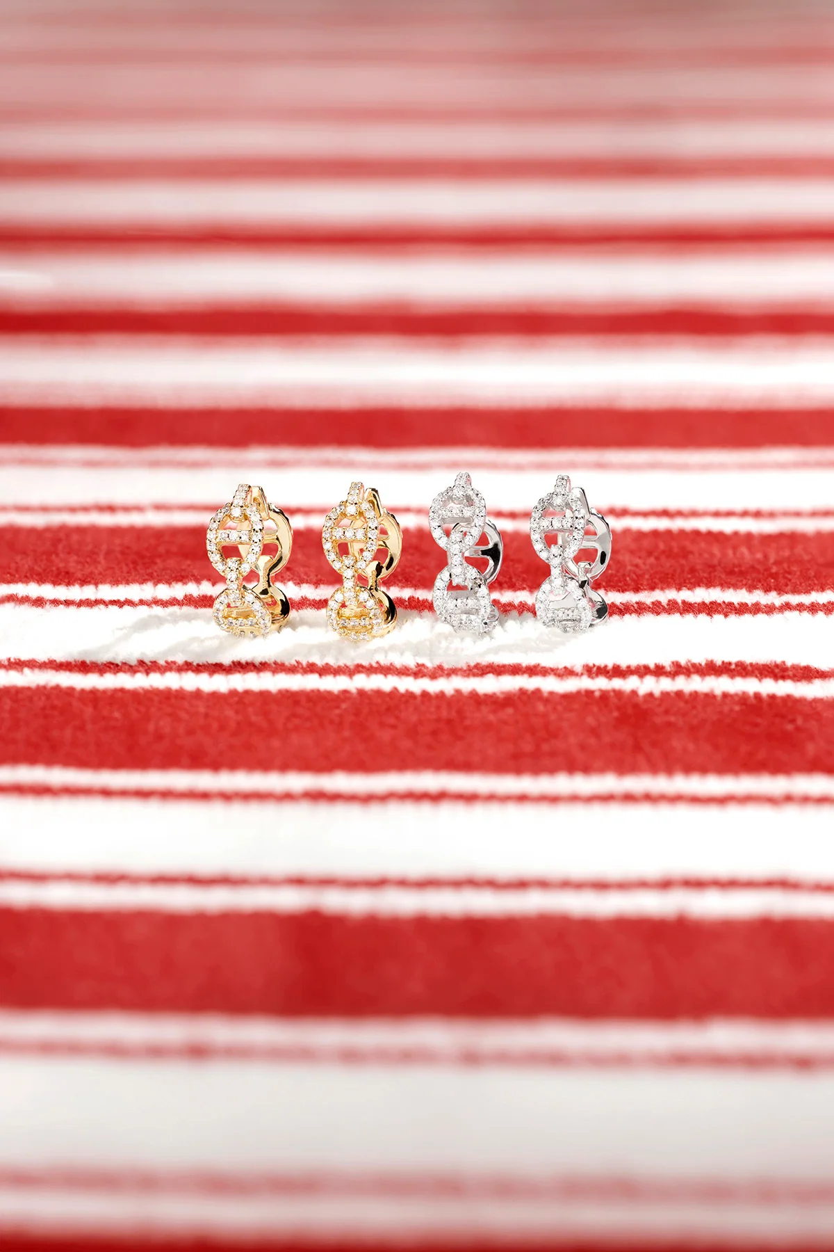 Maille Marine Hoop Earrings - Image 3