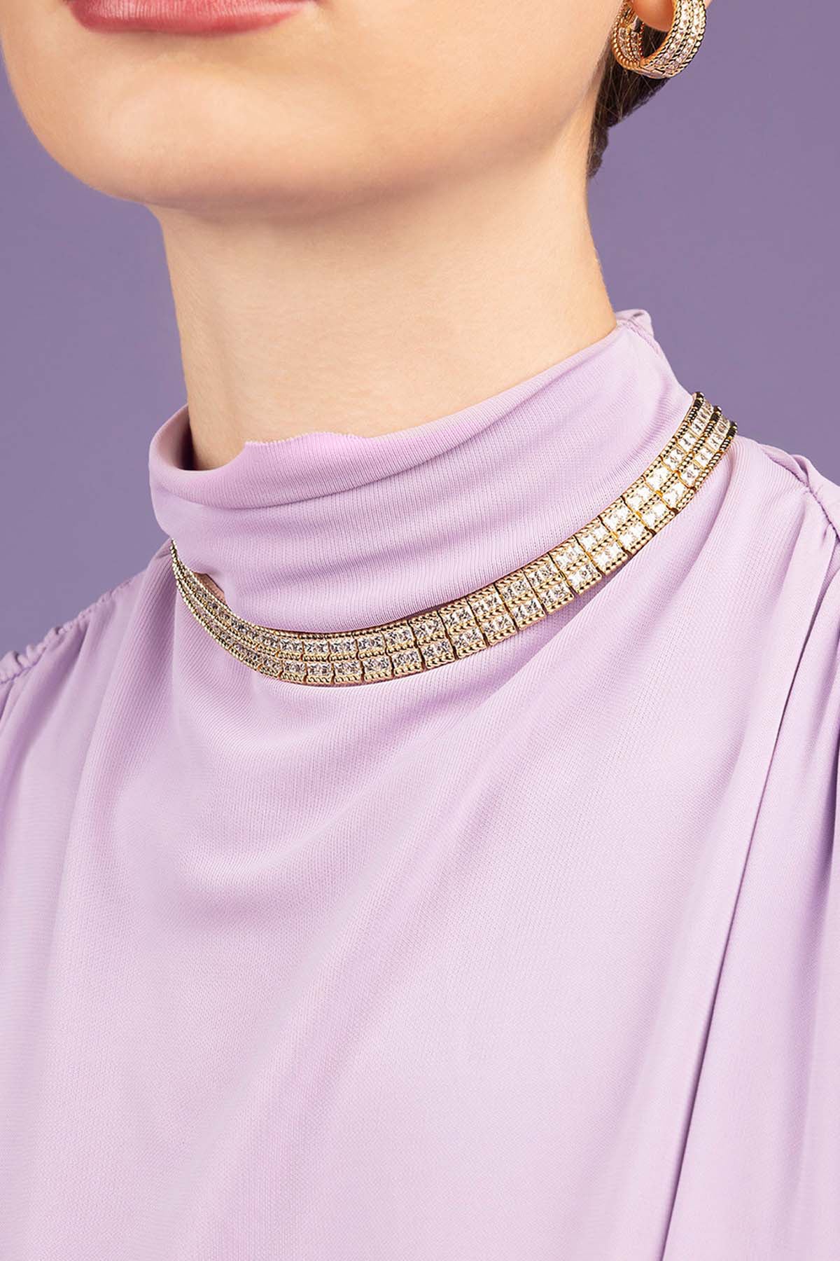 Torsade Pavé Choker - Image 2